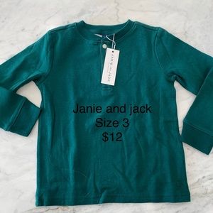 Sweater Janie and jack for boys